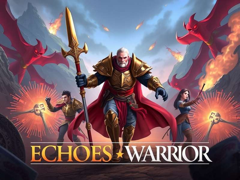 Echoes Warrior Game Banner